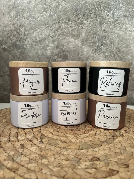 Set de Velas Aromáticas - Edición Sensorial